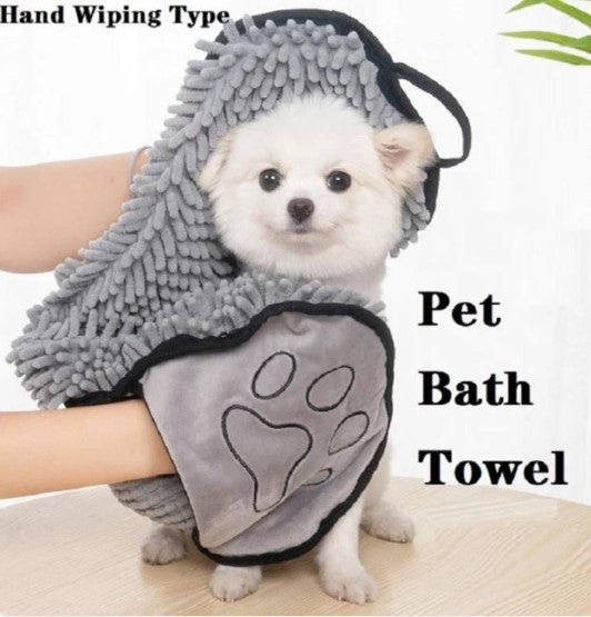 Quick-Dry Pet Bathrobe