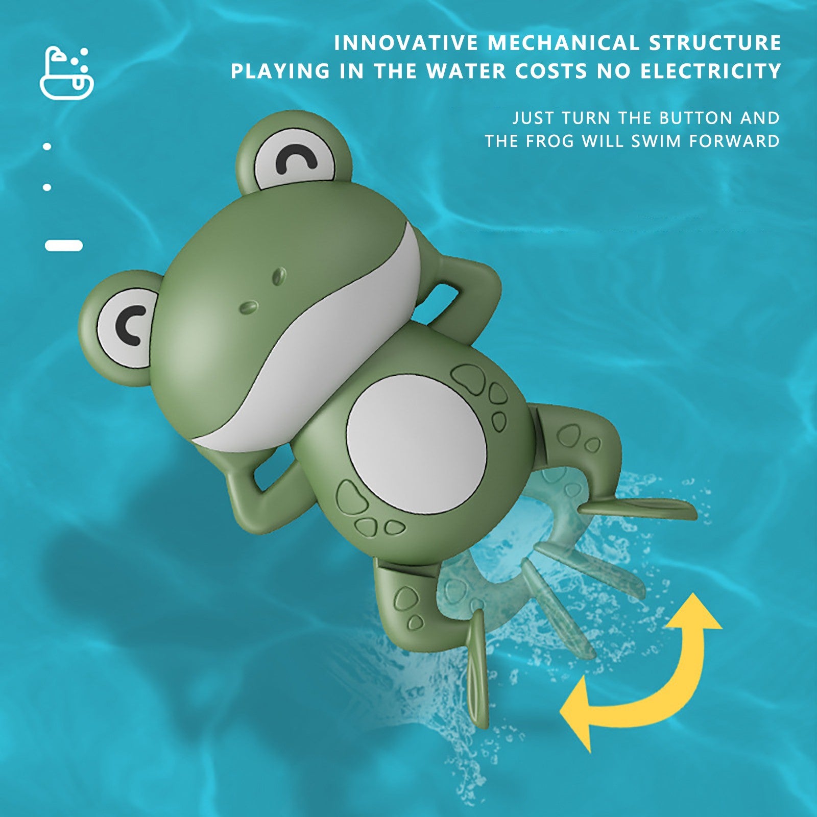 Froggy Paddler Duckling Bath Toy